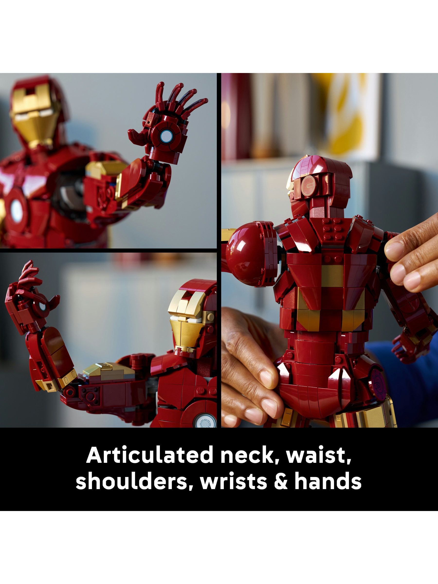 LEGO Marvel Iron Man Mark 3 76344 building set (British brand)