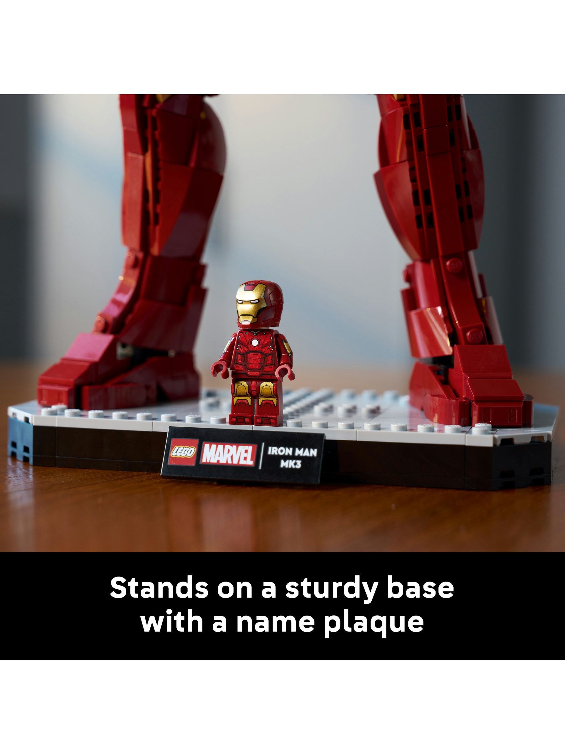 LEGO Marvel Iron Man Mark 3 76344 building set (British brand)
