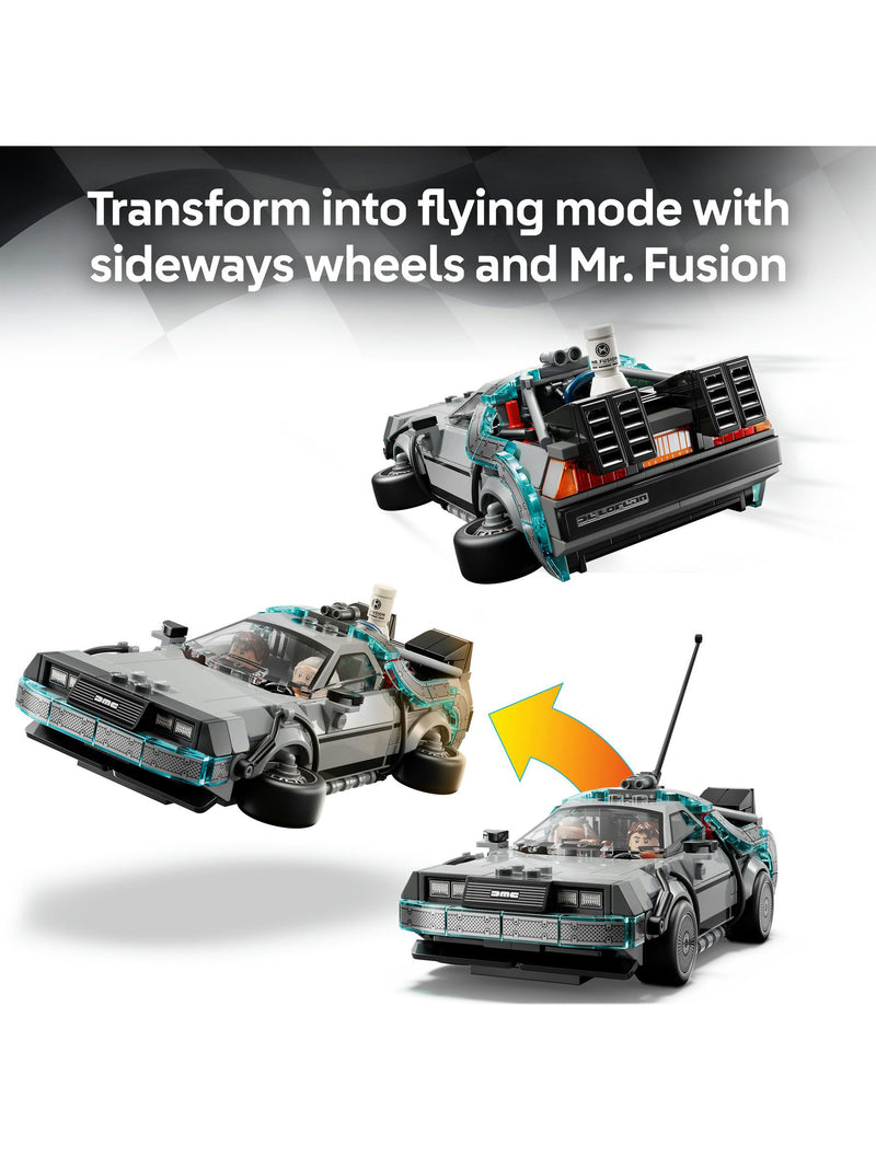 LEGO Back to the Future Time Machine building set, UK version