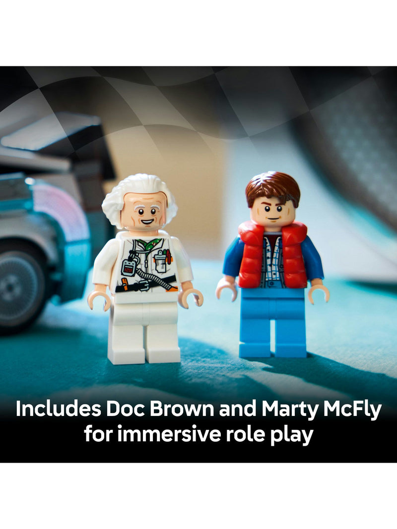 LEGO Back to the Future Time Machine building set, UK version
