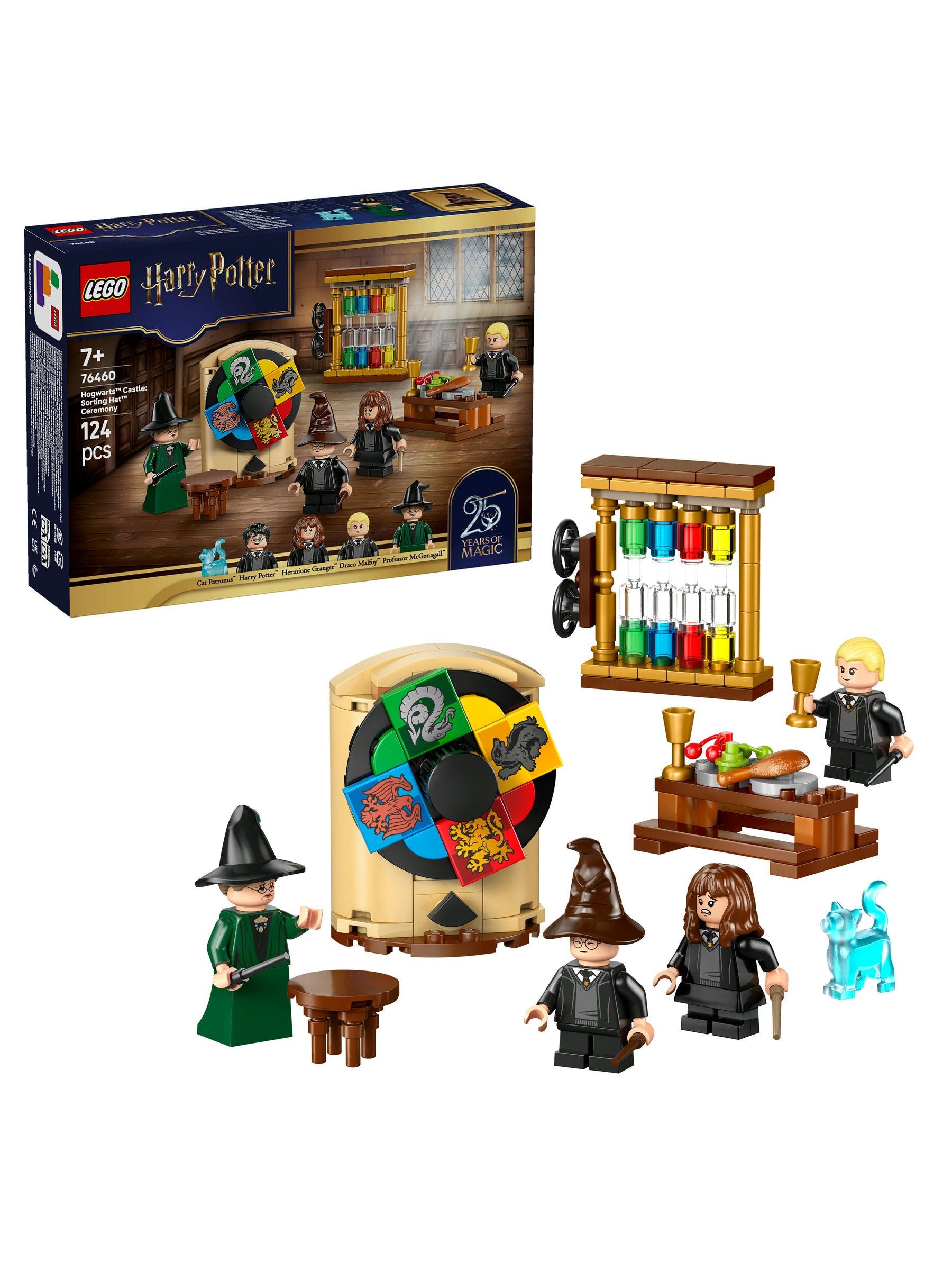 LEGO Harry Potter building set Sorting Hat Ceremony - British product