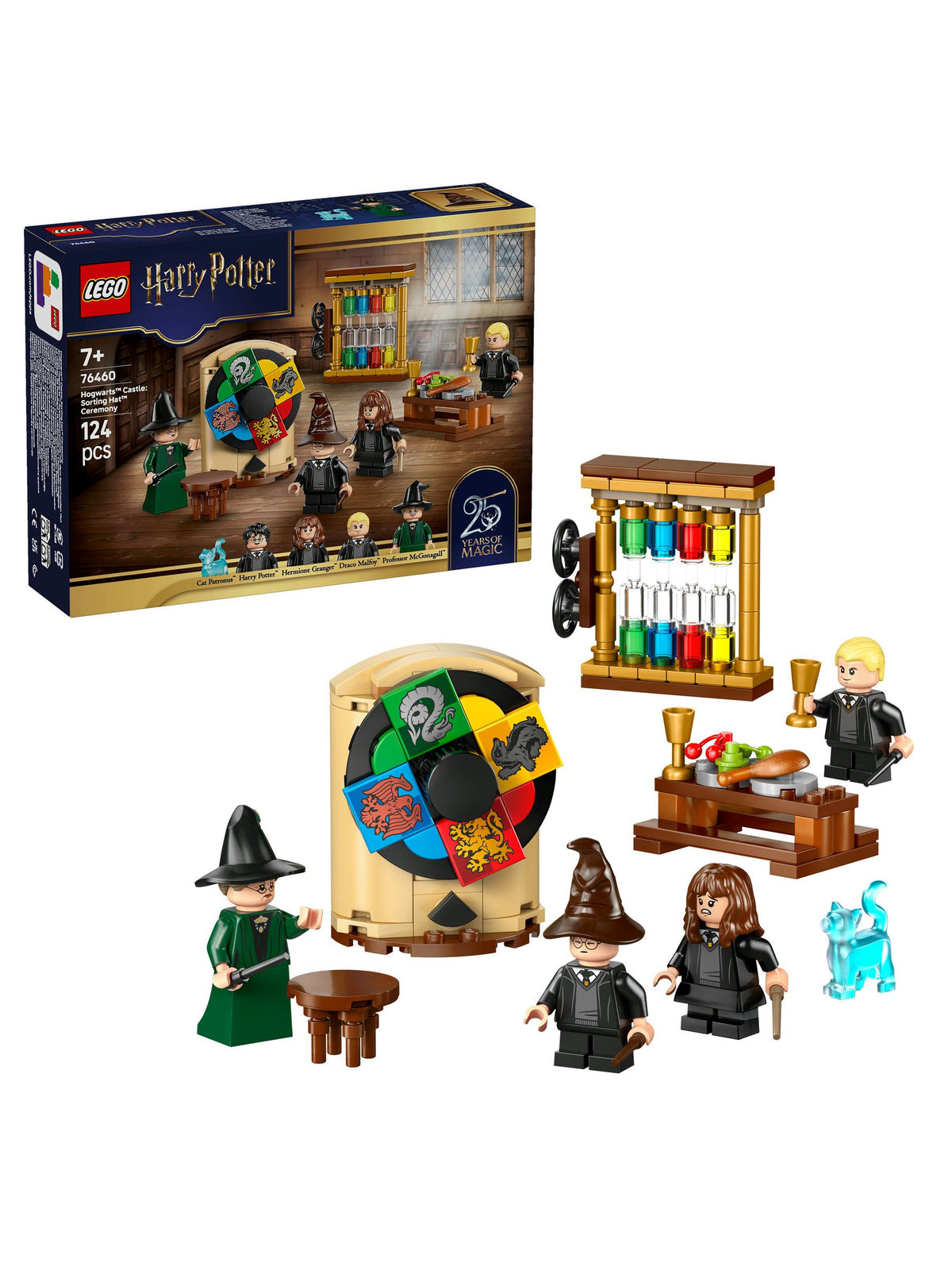 LEGO Harry Potter building set Sorting Hat Ceremony - British product