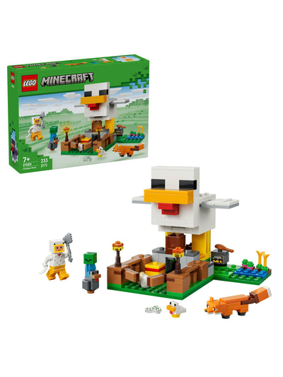 Next LEGO Minecraft Chicken Farm Building Toy Set- Buy online at McGrocer