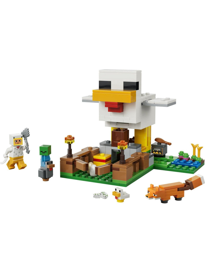 LEGO Minecraft Chicken Farm building toy set, UK version