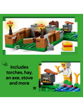 LEGO Minecraft Chicken Farm building toy set, UK version