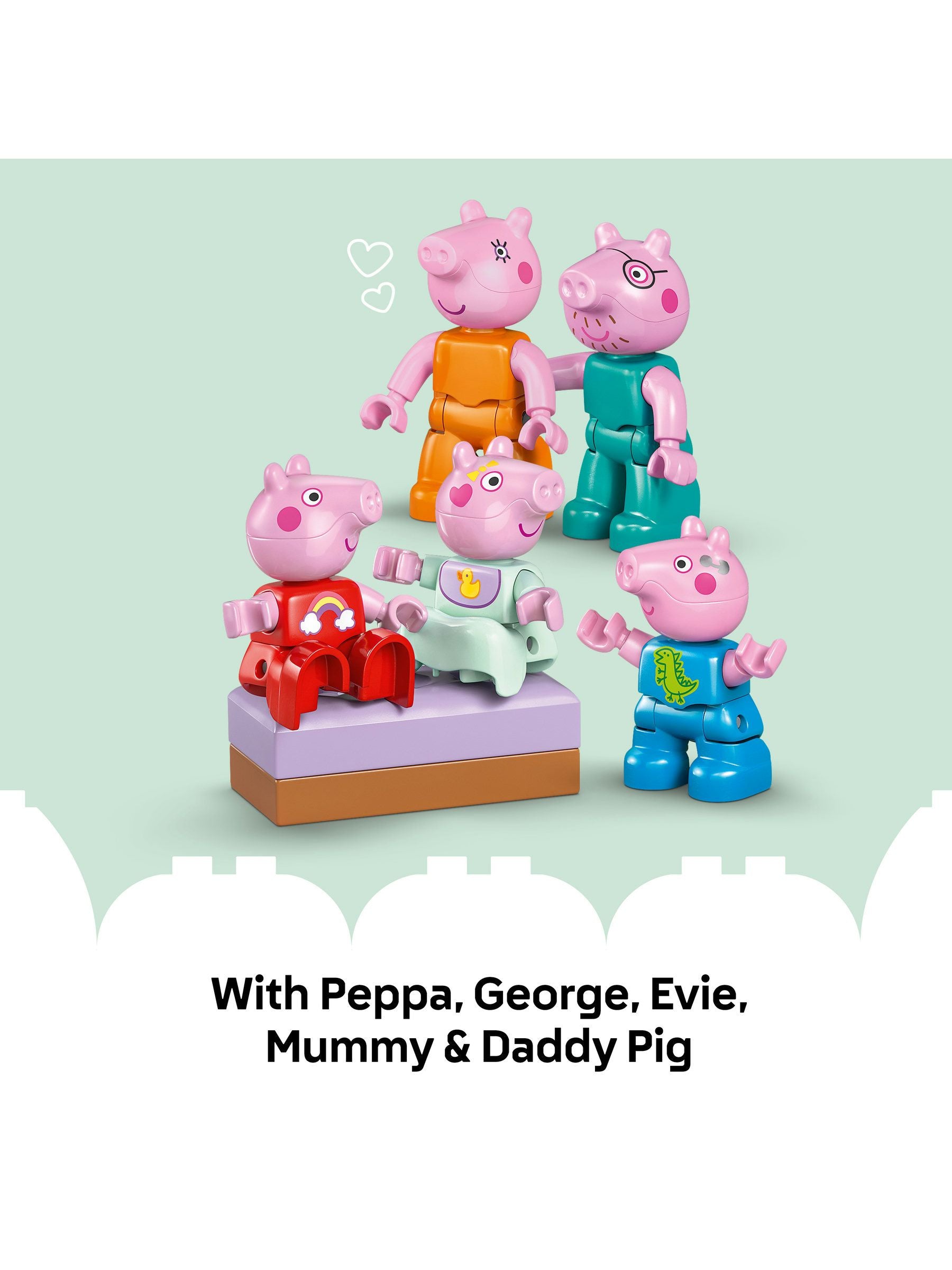 LEGO Duplo Peppa Pig Family House toy 10467, UK version