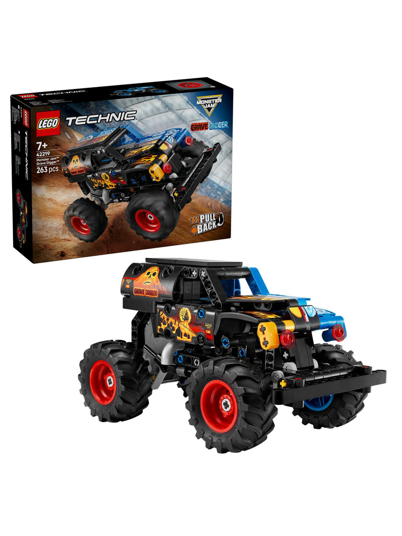 LEGO Monster Jam Grave Digger Fire and Ice building set (British brand)