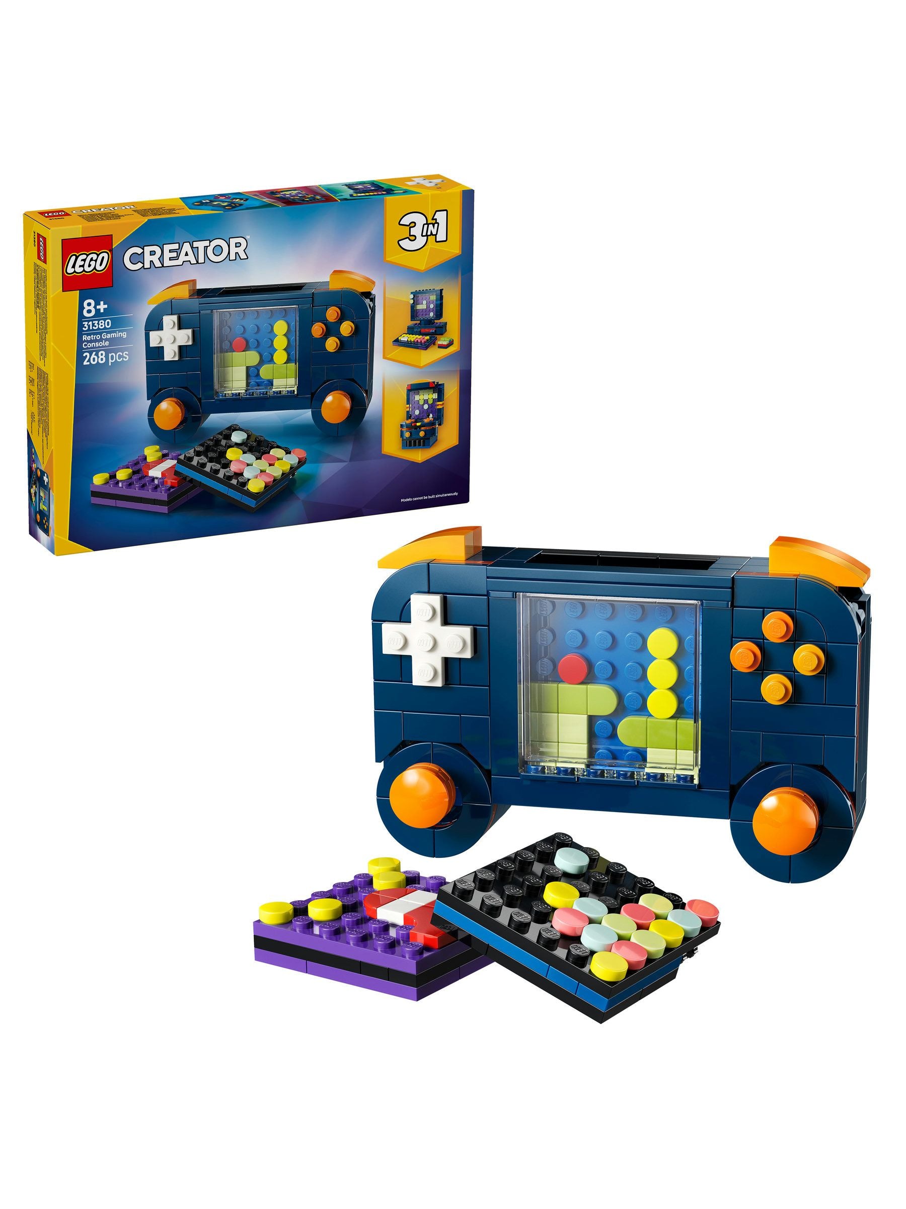LEGO Creator 3in1 Retro Gaming Console building toy set (British brand)
