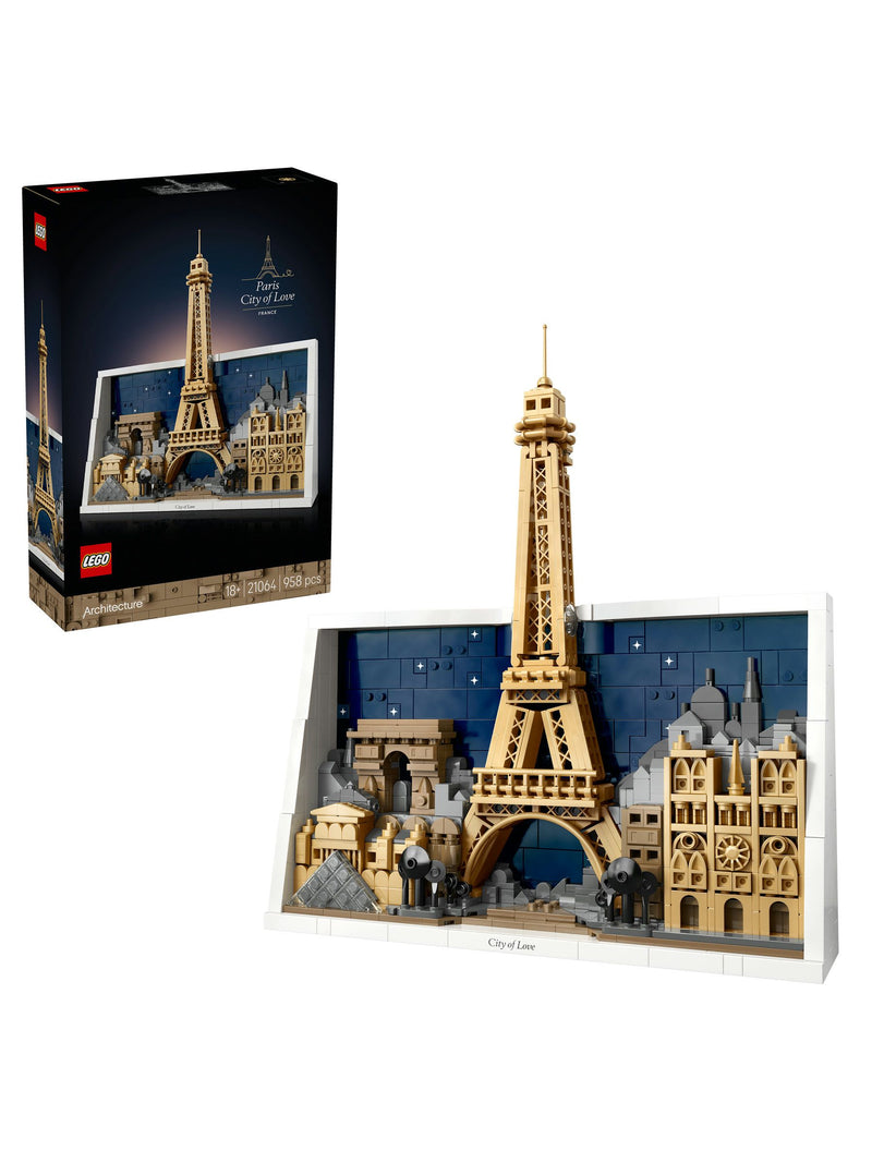 LEGO Architecture Paris City of Love building set 21064 (British brand)