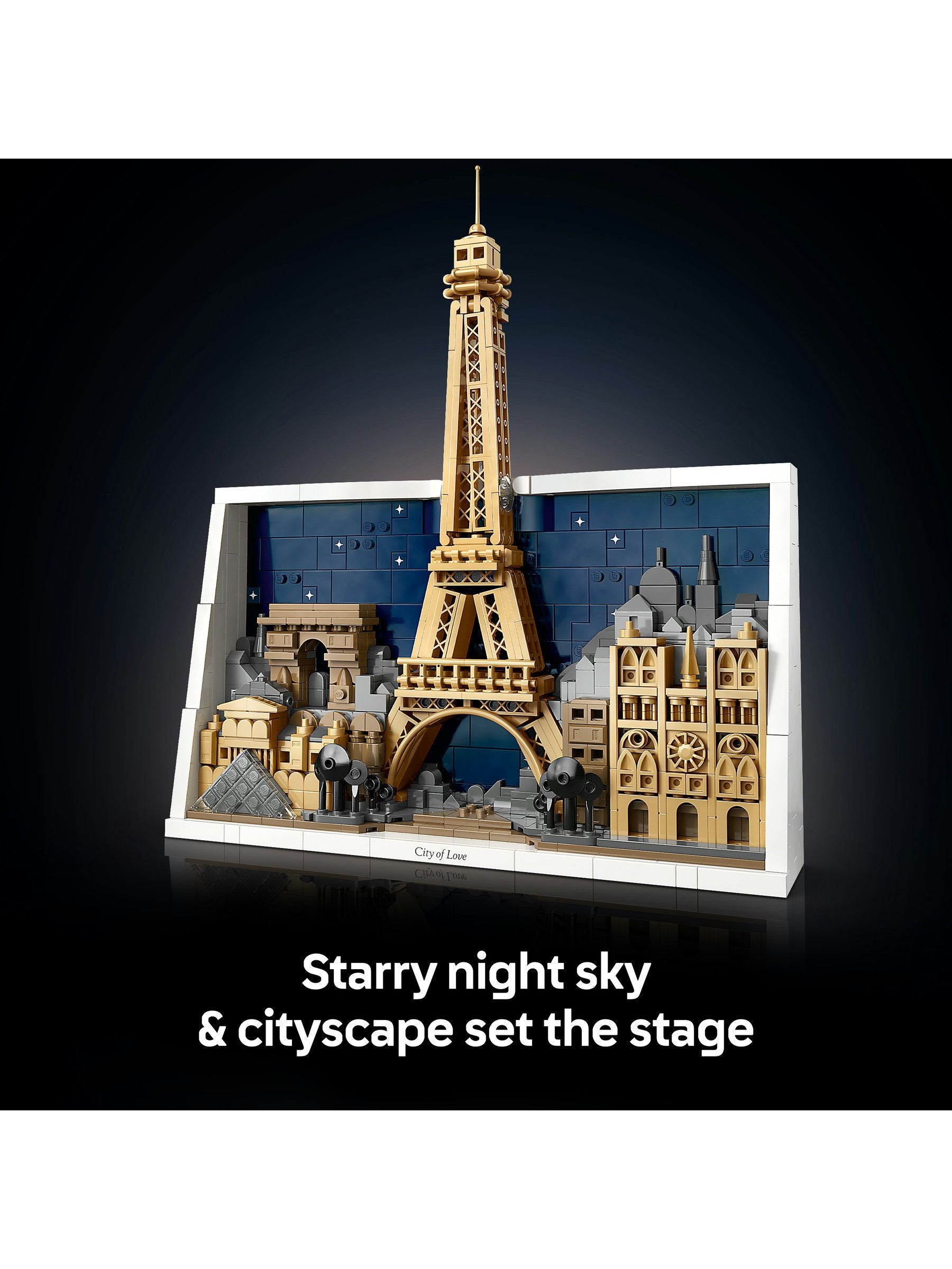 LEGO Architecture Paris City of Love building set 21064 (British brand)
