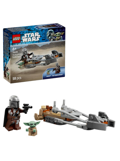 Next LEGO Star Wars The Mandalorian Grogu's Speeder Bike Building Toy Set- Buy online at McGrocer