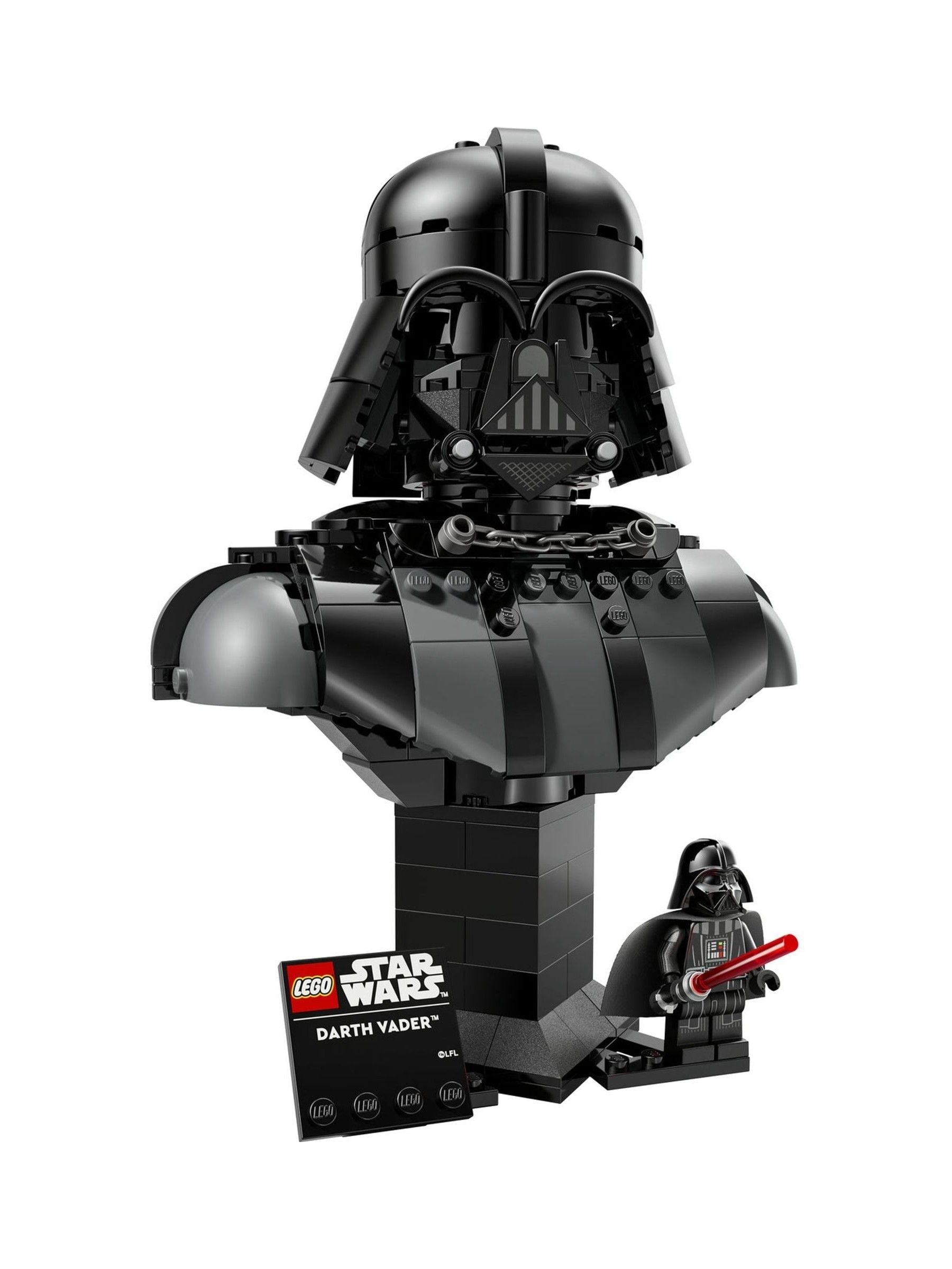 LEGO Star Wars Darth Vader Bust model kit 75439, UK version