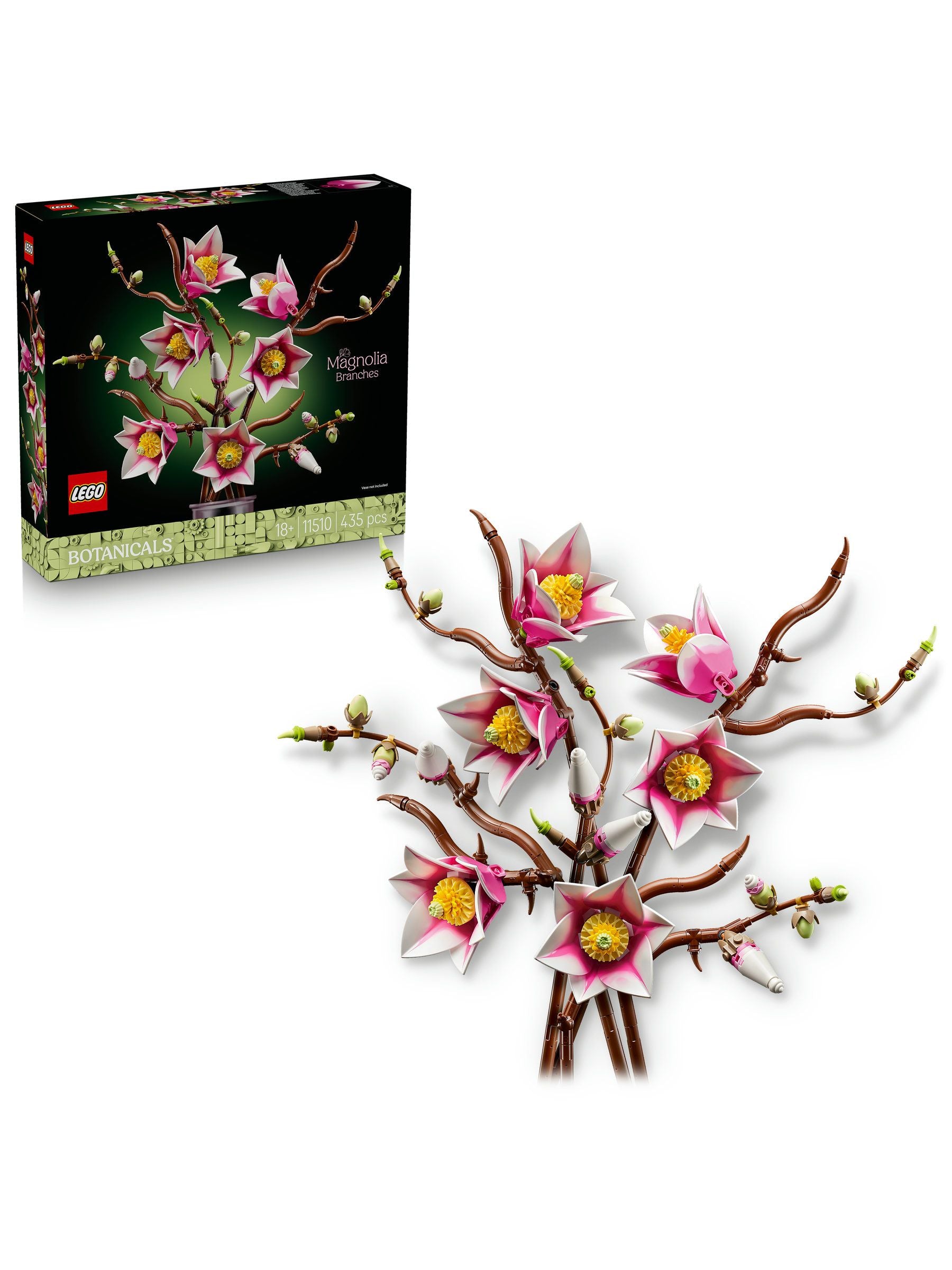 LEGO Botanicals magnolia branches building set - British product