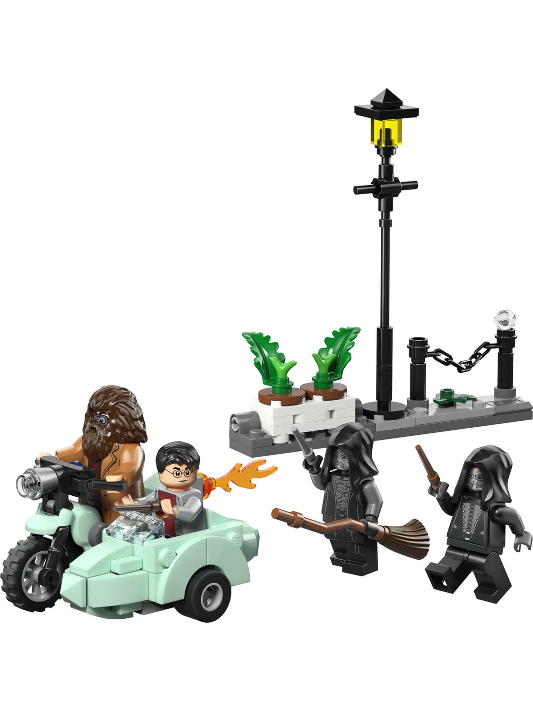 LEGO Harry Potter set Hagrid's flying motorcycle 76459, UK version
