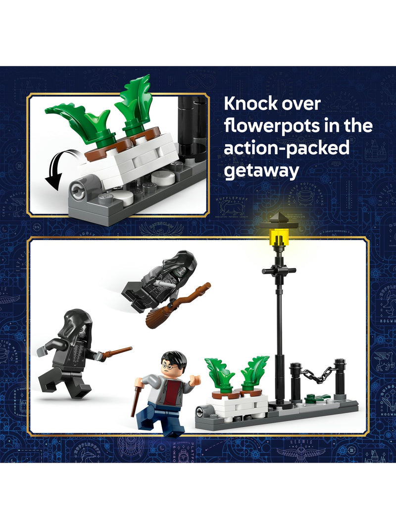 LEGO Harry Potter set Hagrid's flying motorcycle 76459, UK version