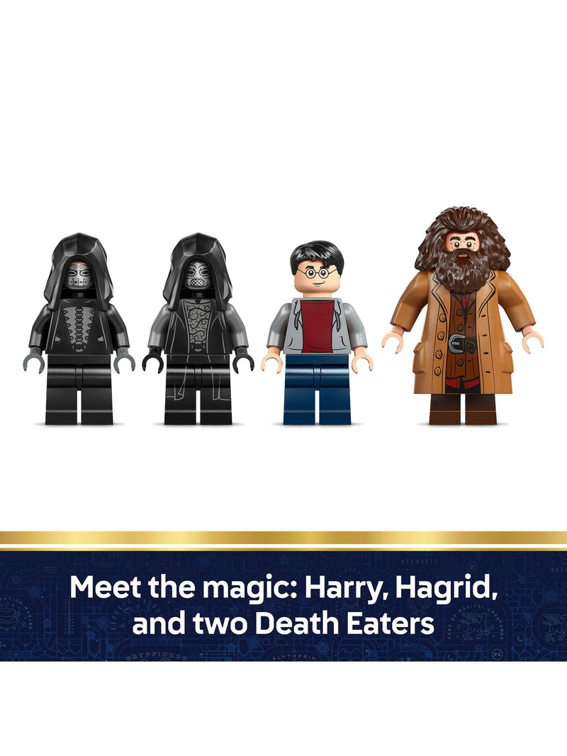LEGO Harry Potter set Hagrid's flying motorcycle 76459, UK version