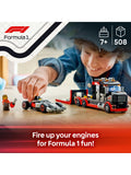LEGO City F1 Display Truck building set with Audi race car, UK version
