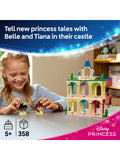 LEGO Disney Princess Castle with Belle and Tiana mini-dolls (British brand)