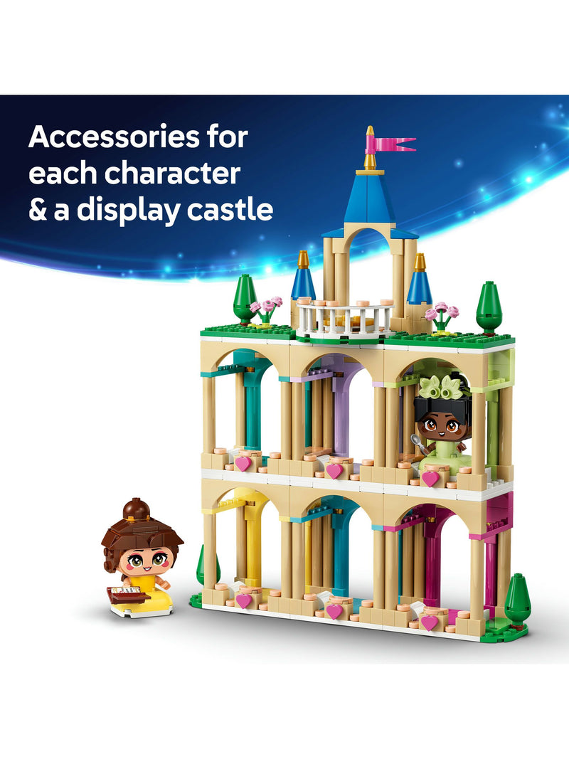 LEGO Disney Princess Castle with Belle and Tiana mini-dolls (British brand)