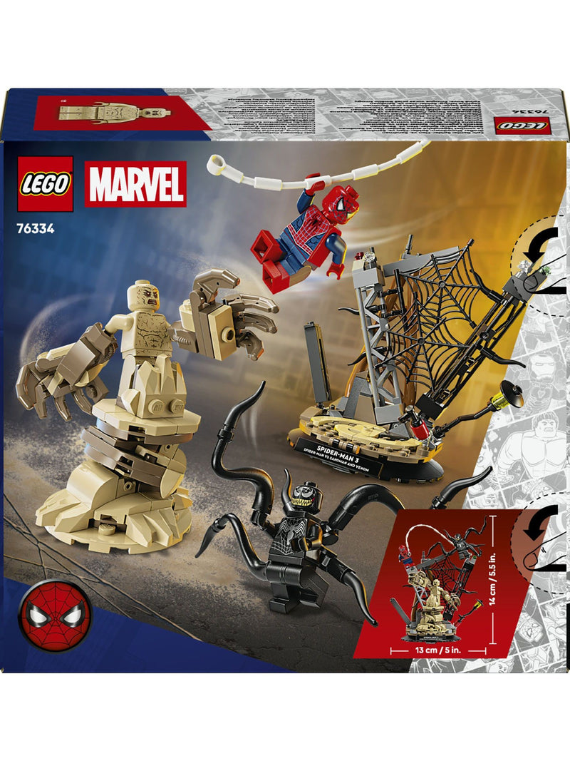 LEGO Marvel Epic Battle Spider-Man vs Sandman building set, imported from the UK