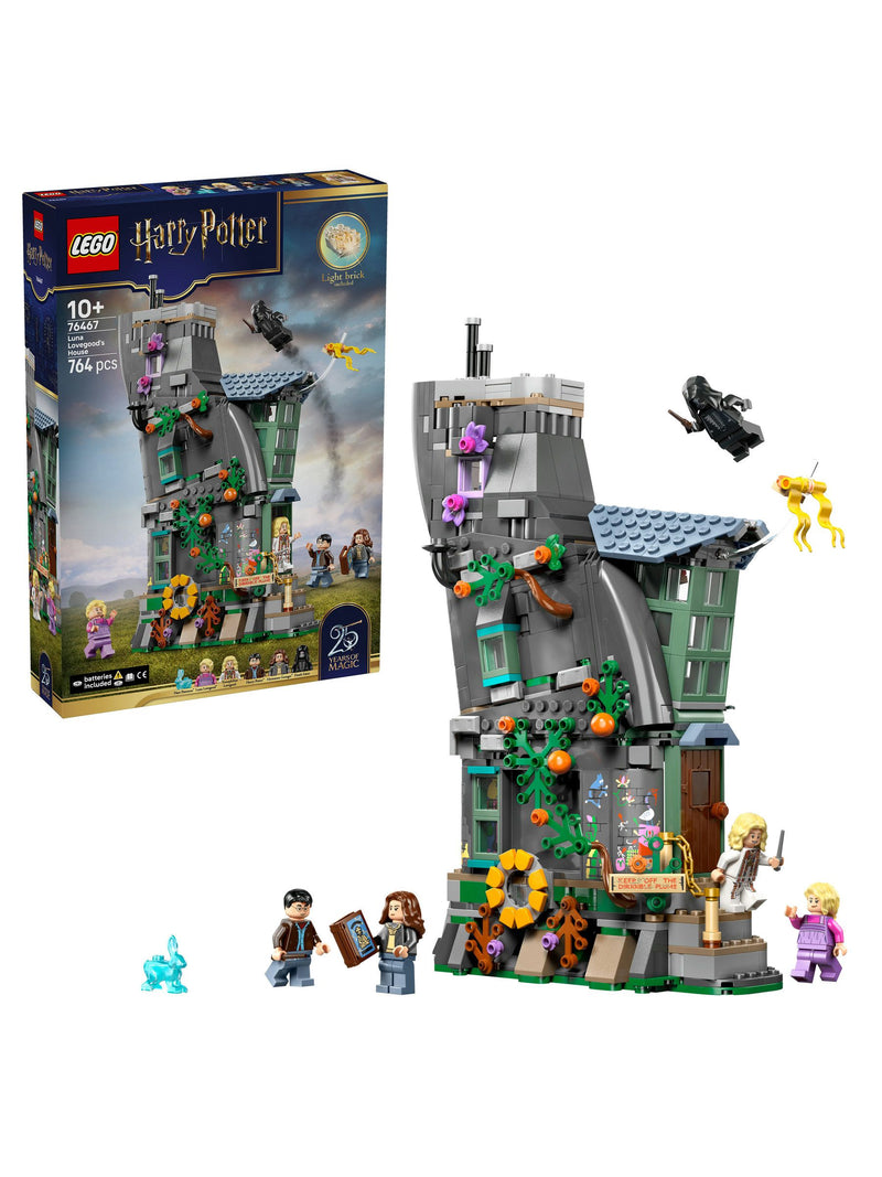 LEGO Harry Potter Luna Lovegood house building set, imported from the UK