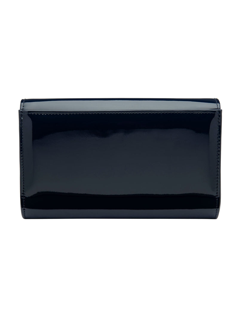 Ravel blue chain strap clutch bag, imported from the UK