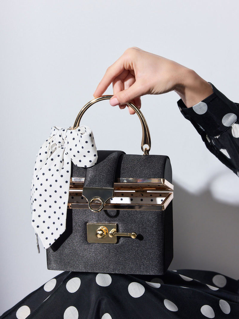 Tabitha Simmons X Next polka dot scarf bag (British brand)