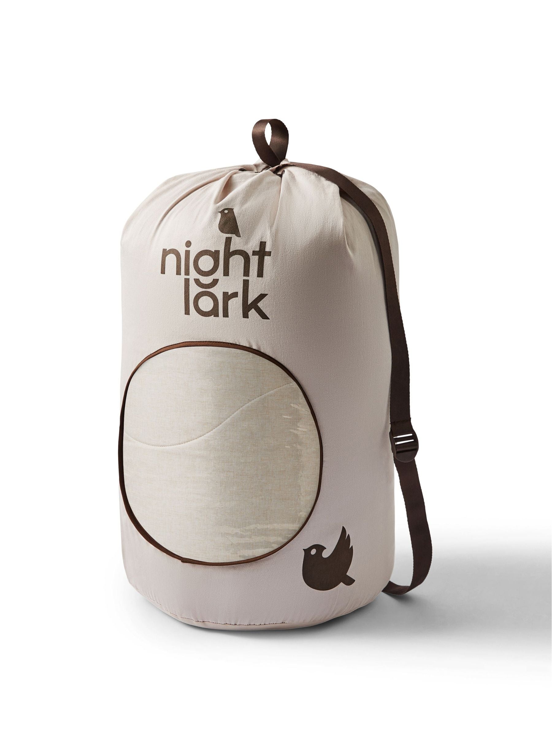 Night Lark natural oat sherpa throw 135x200cm, imported from the UK