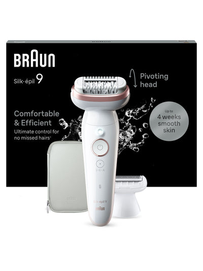 Next Braun Silk-Epil 9 Epilator for Easy Hair Removal 9-030- Buy online at McGrocer