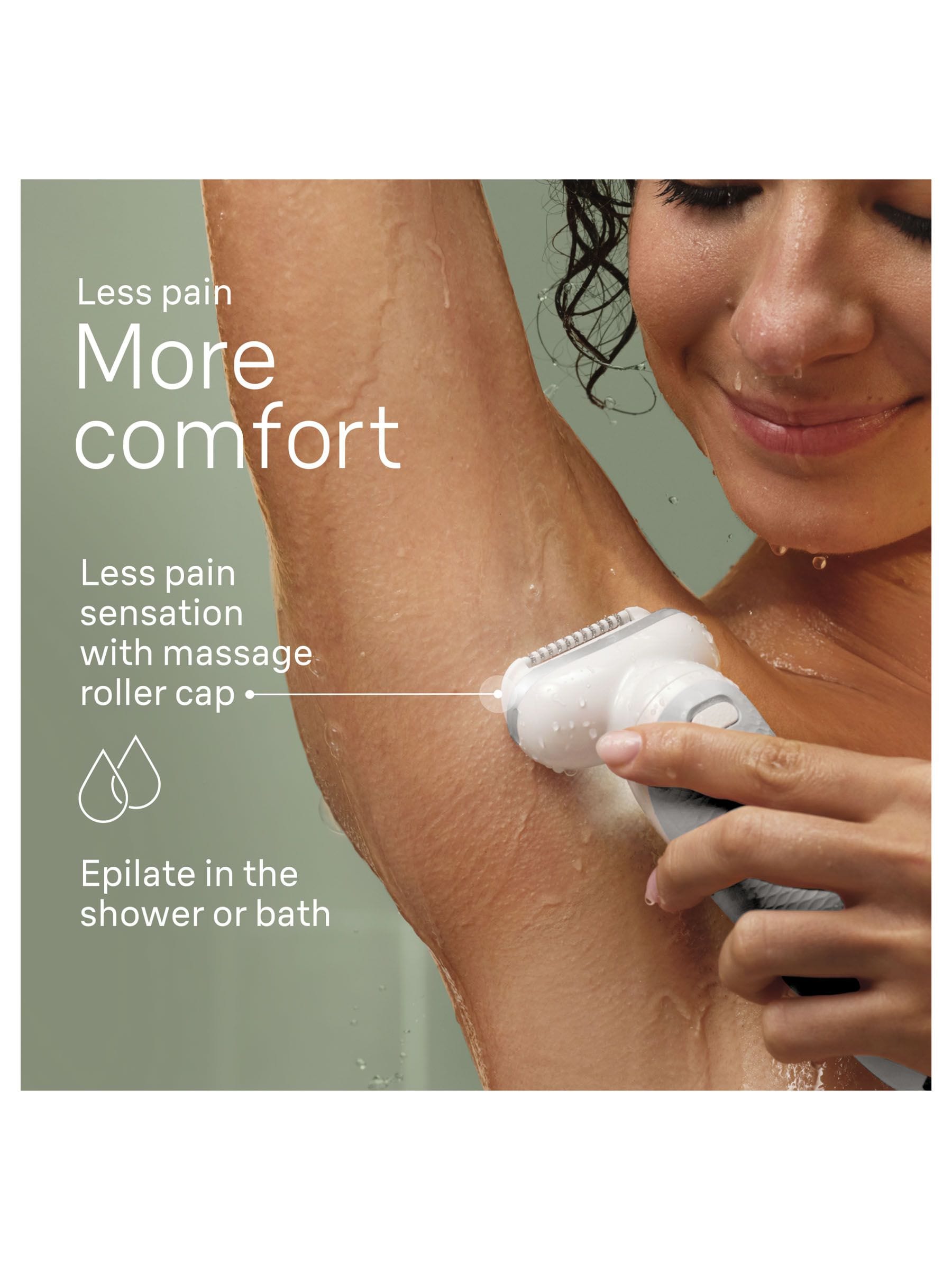 Braun Silk-Epil 9 epilator for hair removal, imported from the UK