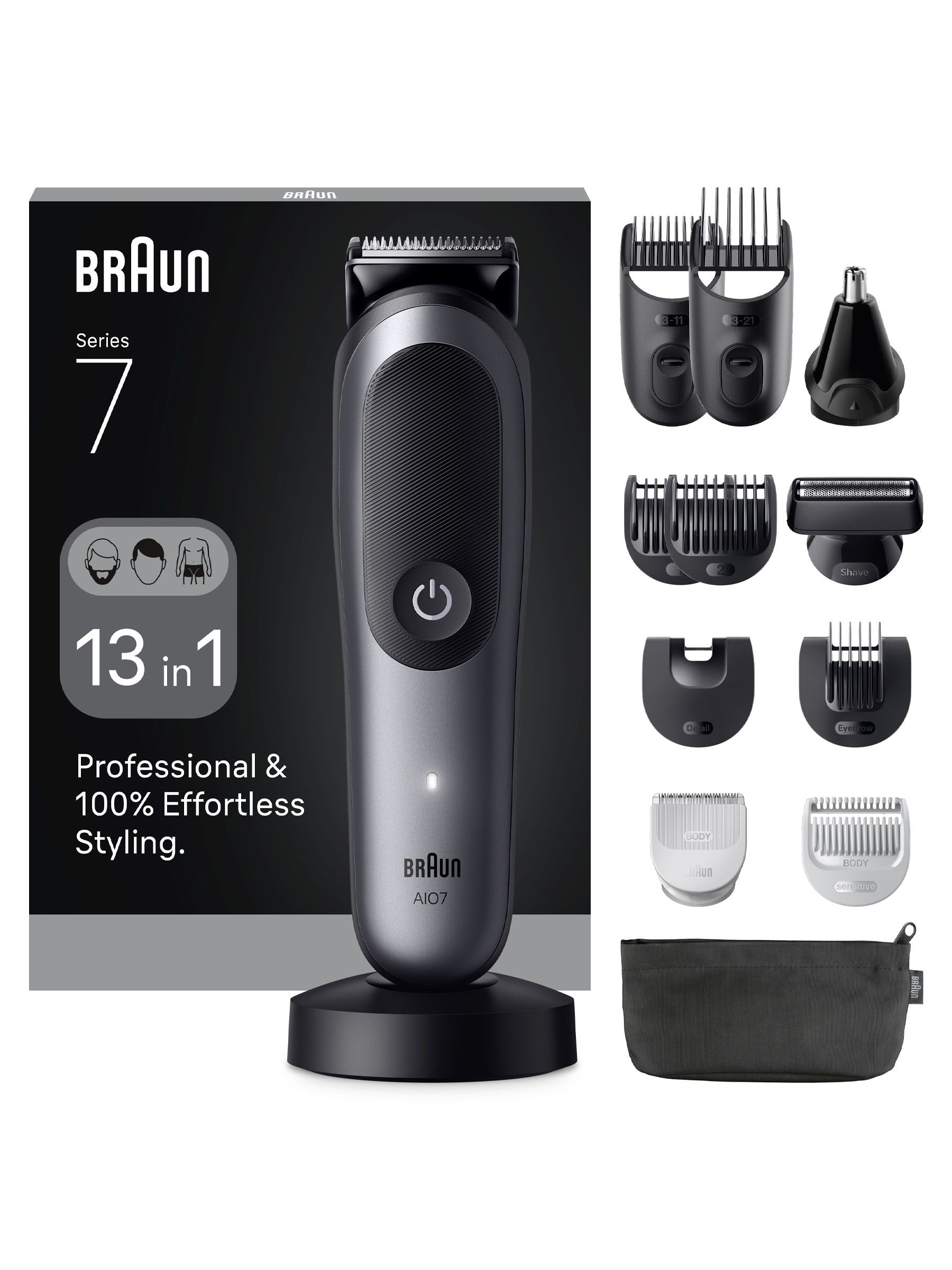 Braun All-In-One Series 7 grooming kit - British product
