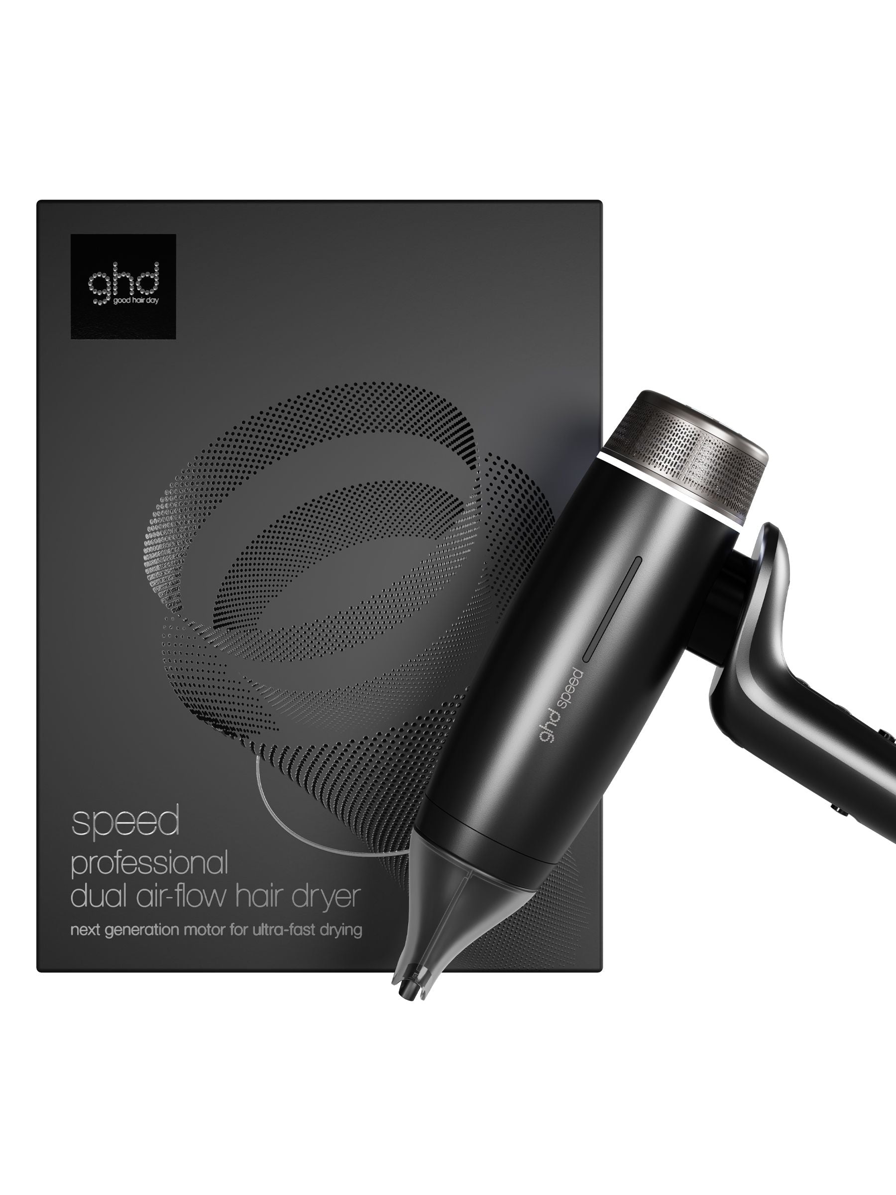 ghd Speed Hairdryer black - British product