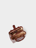 Osprey London Brown The Adaline Mini Leather Grab Bag