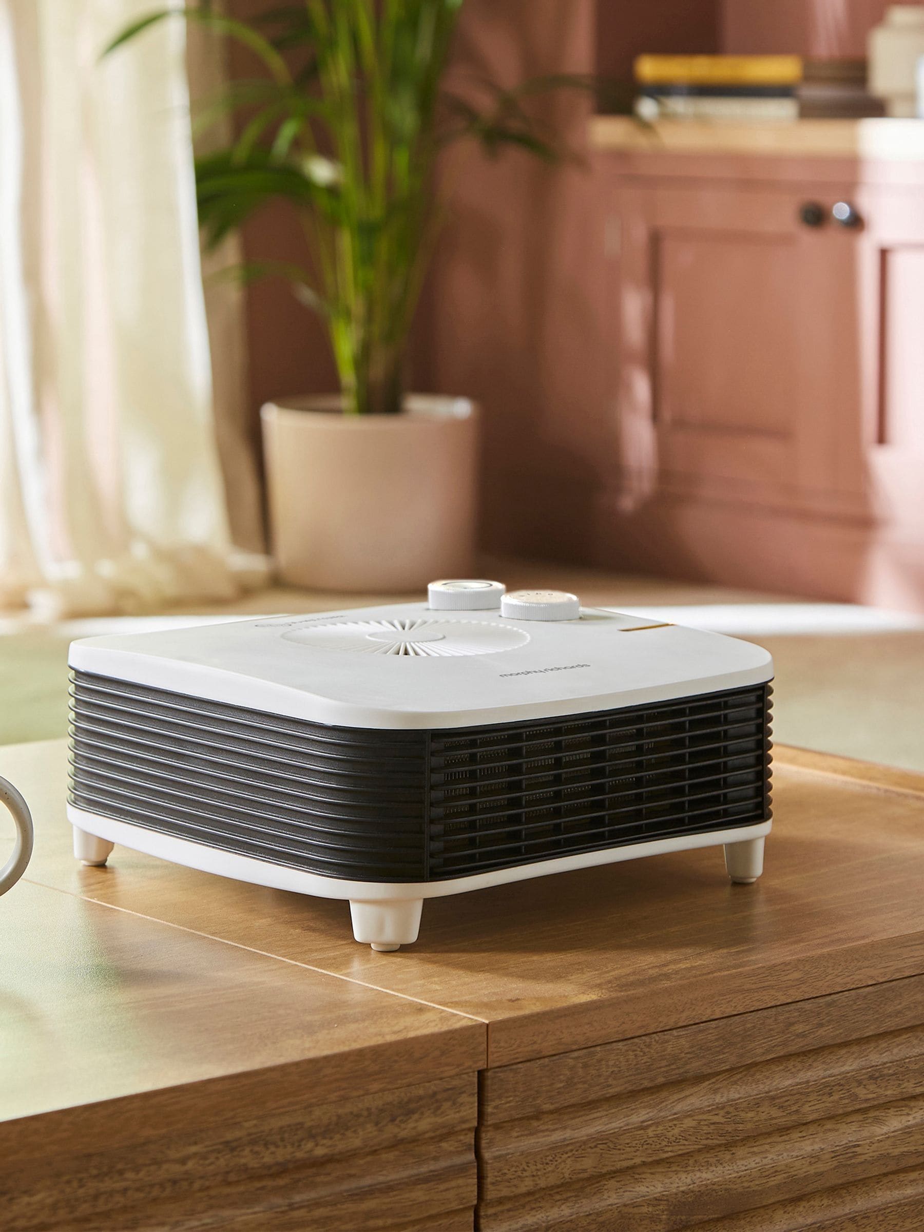 Morphy Richards Grey HeatFlux Flat Fan Heater
