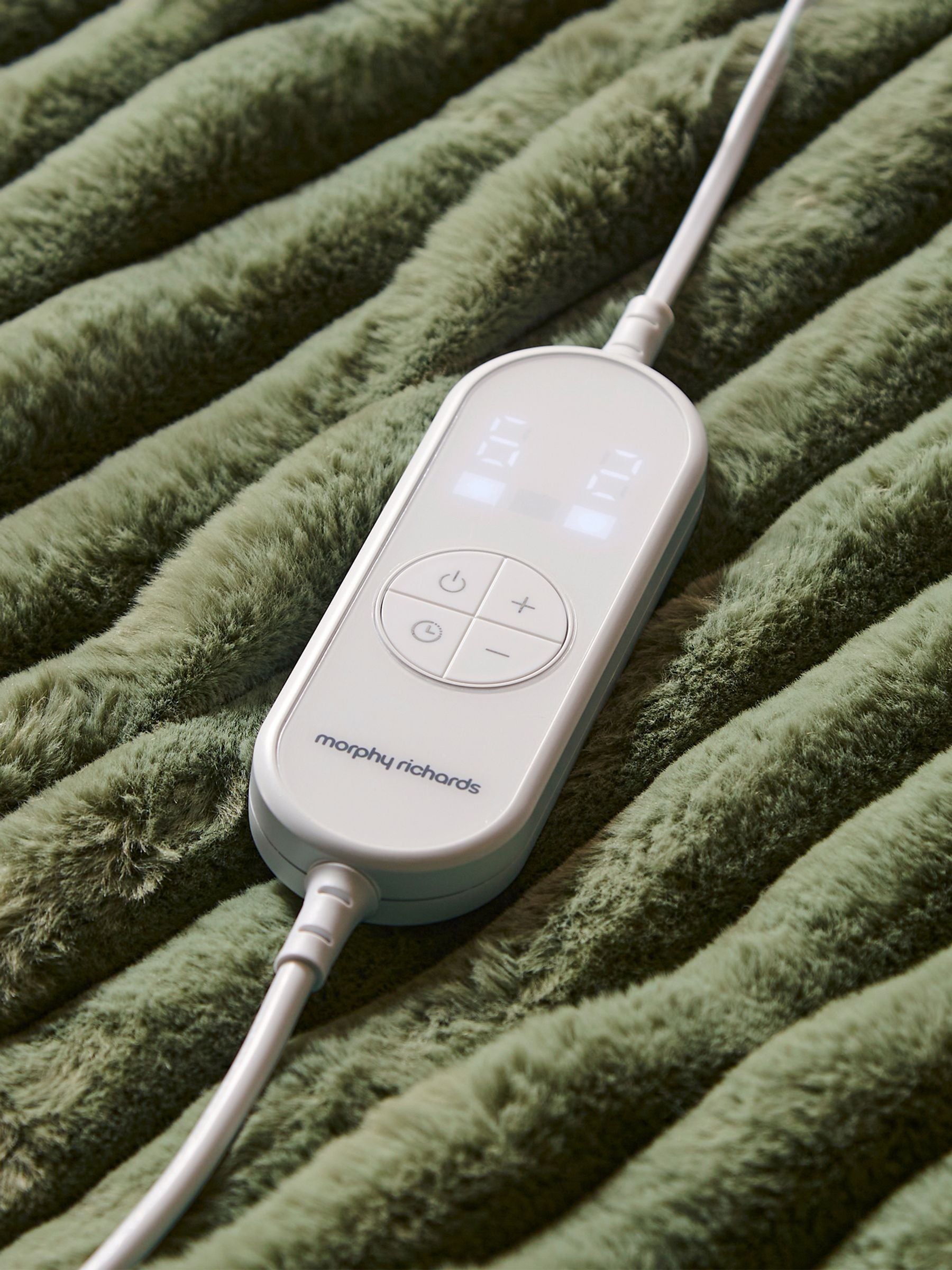 Morphy Richards EverCosy small fleece electric heated throw - British product