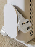 Morphy Richards white HeatFlux 1.5kw digital oil filled radiator, imported from the UK