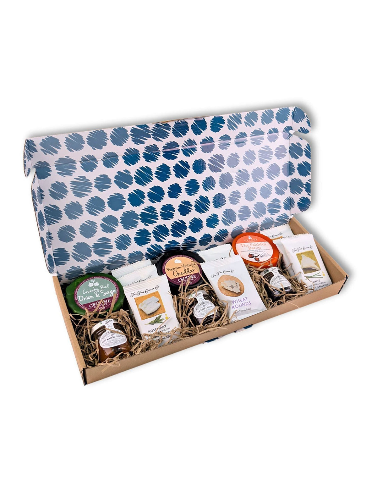 Spicers of Hythe cheese hamper Penny Post Cheese Please - British product