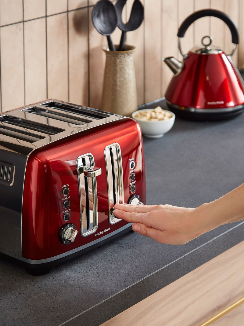 Morphy Richards Purple Accents 4 Slice Toaster, UK version