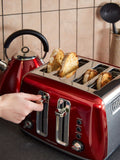 Morphy Richards Purple Accents 4 Slice Toaster, UK version
