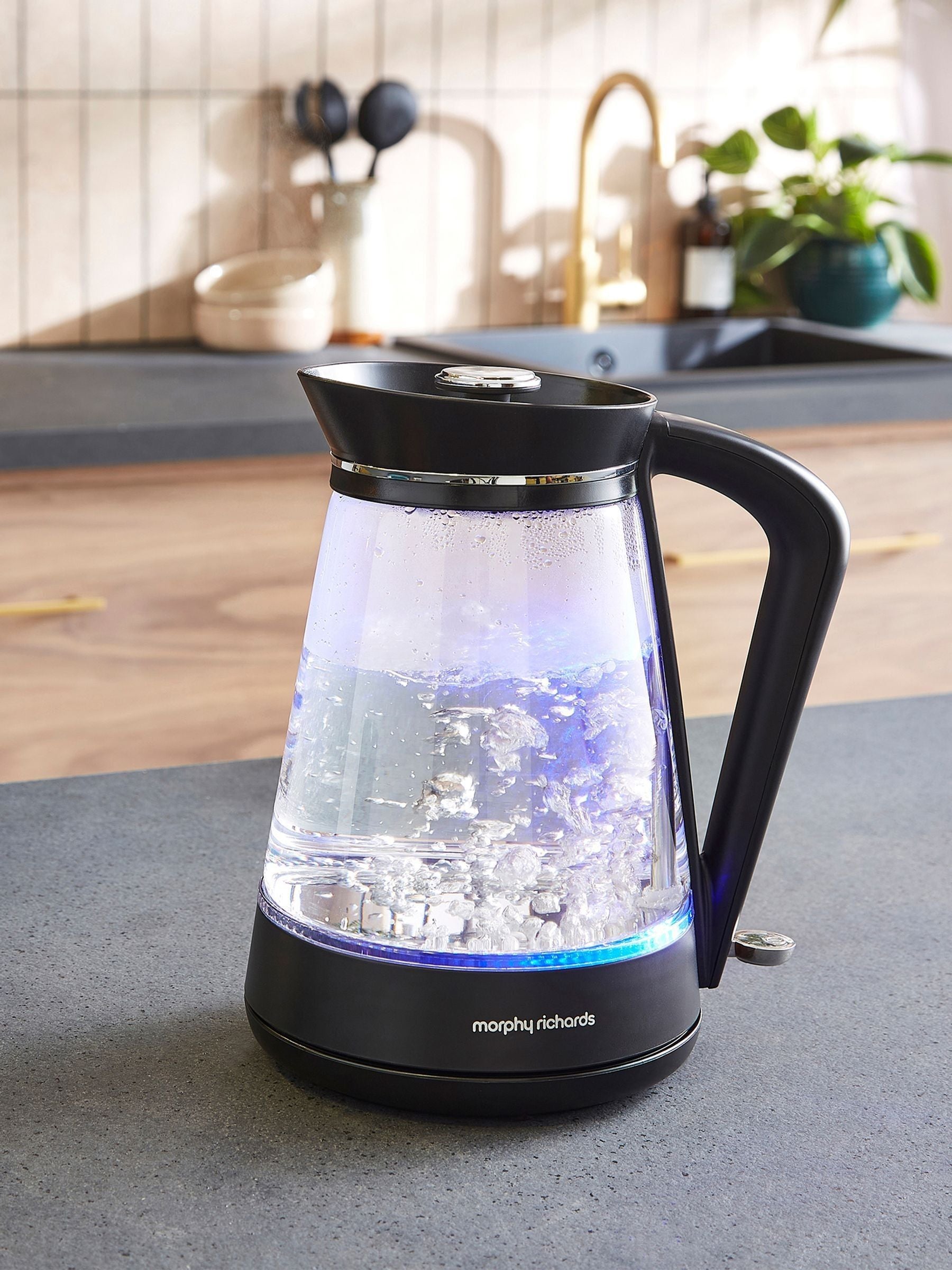 Morphy Richards glass jug kettle 1.7L - British product