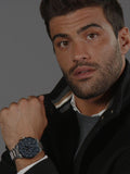 BOSS Silver Tone Peak Chronograph watch 44mm, imported from the UK