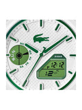 Lacoste White LC33 watch with TR90 case, imported from the UK