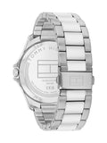 Tommy Hilfiger silver stainless steel bracelet watch 43mm, UK version