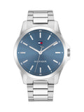 Tommy Hilfiger silver stainless steel bracelet watch 43mm, UK version