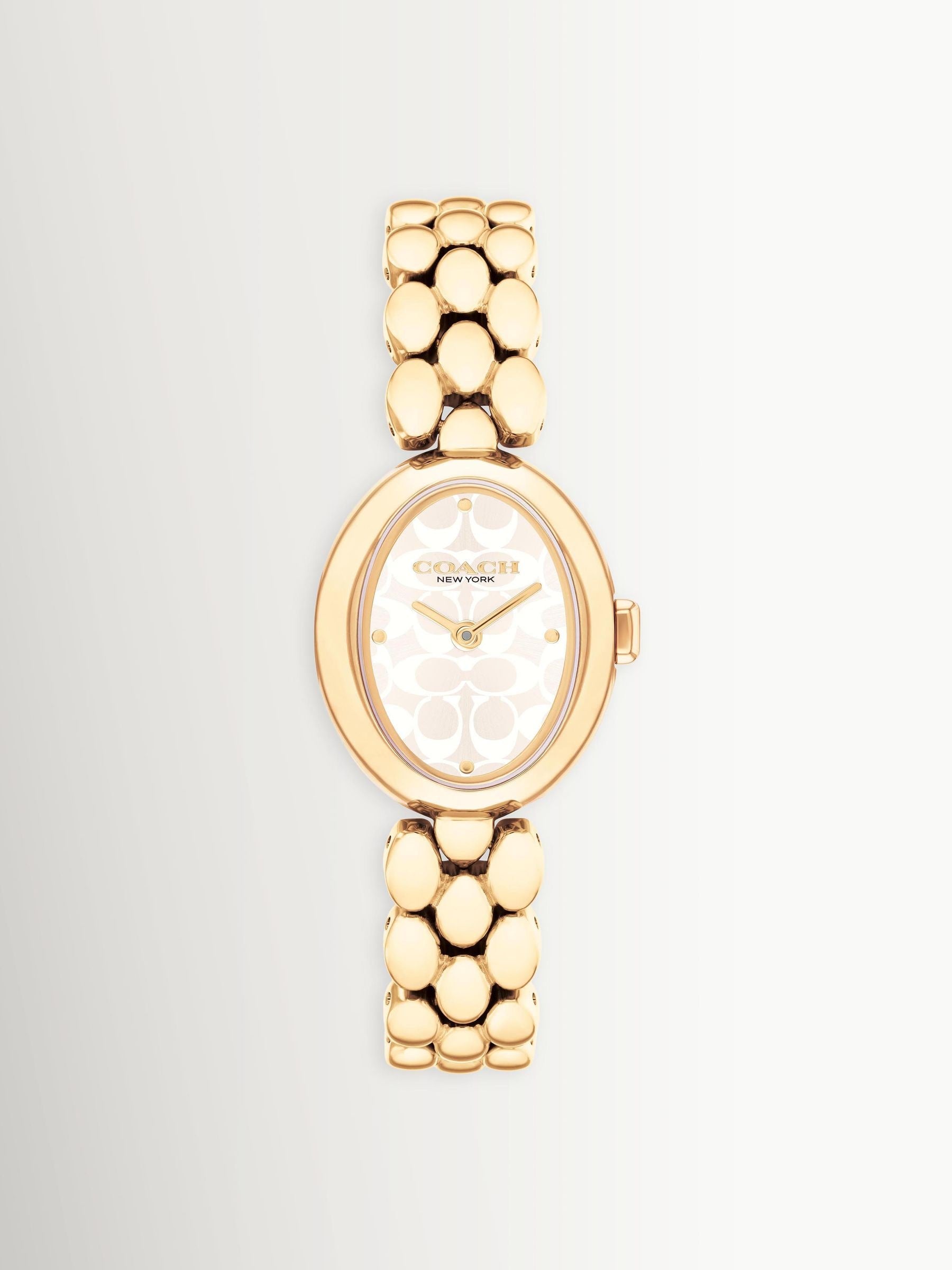 COACH ladies Sammy 22mm oval gold watch (British brand)