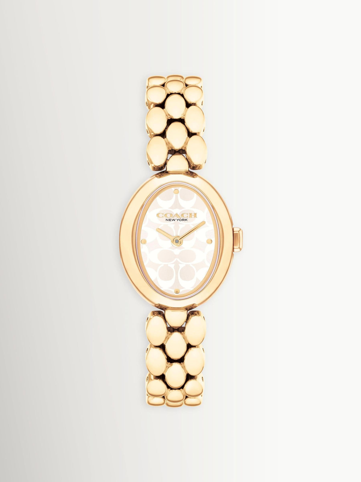 COACH ladies Sammy 22mm oval gold watch (British brand)