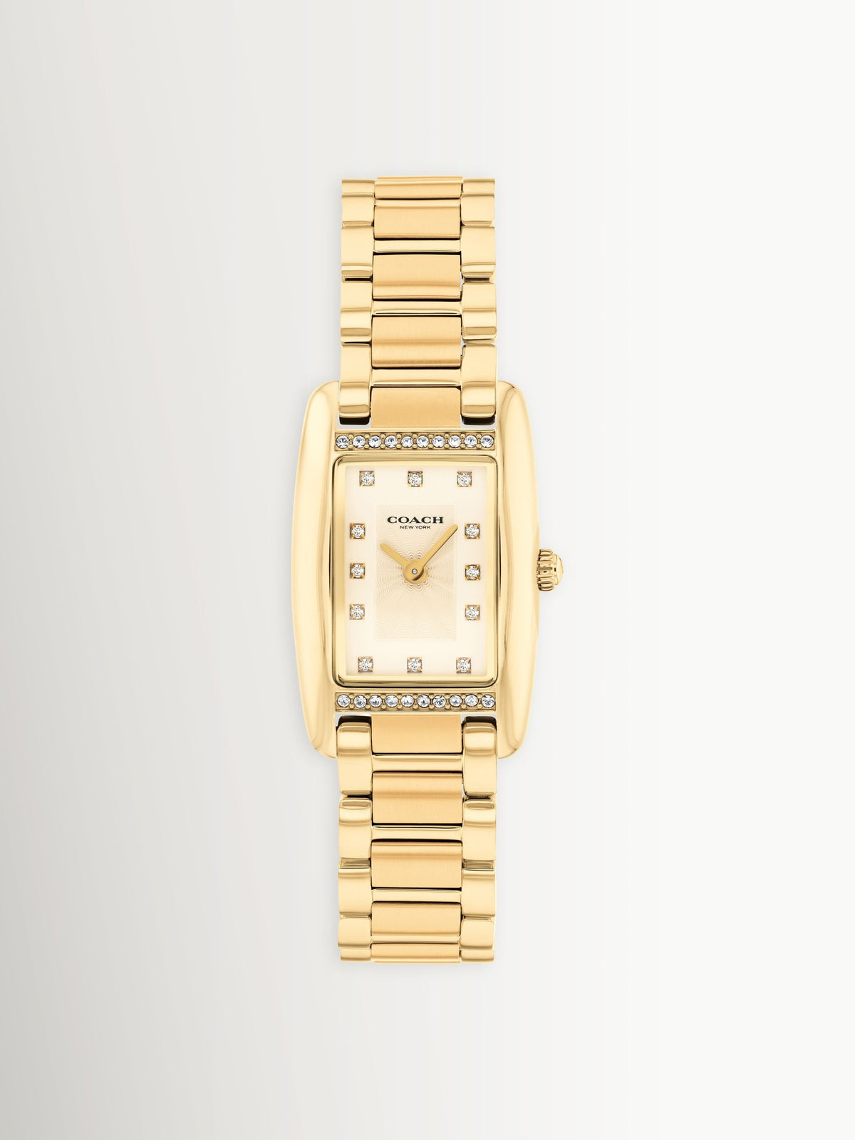 Coach Reese Light Gold Tone Bracelet Watch, 20mm