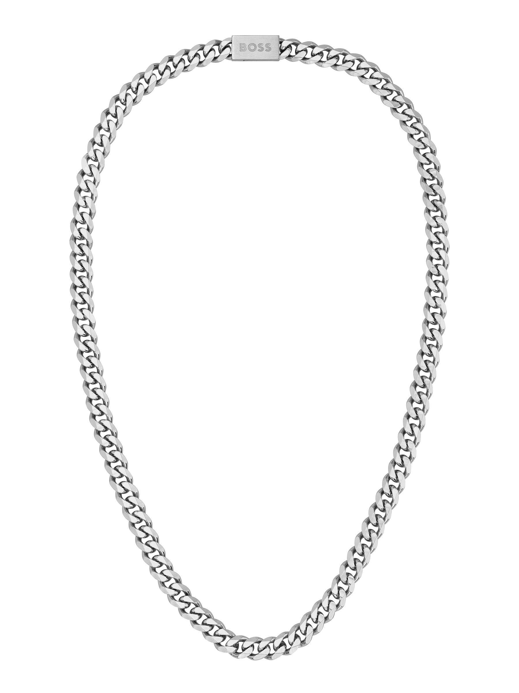 Calvin Klein silver tone men's necklace 24 inches - British product