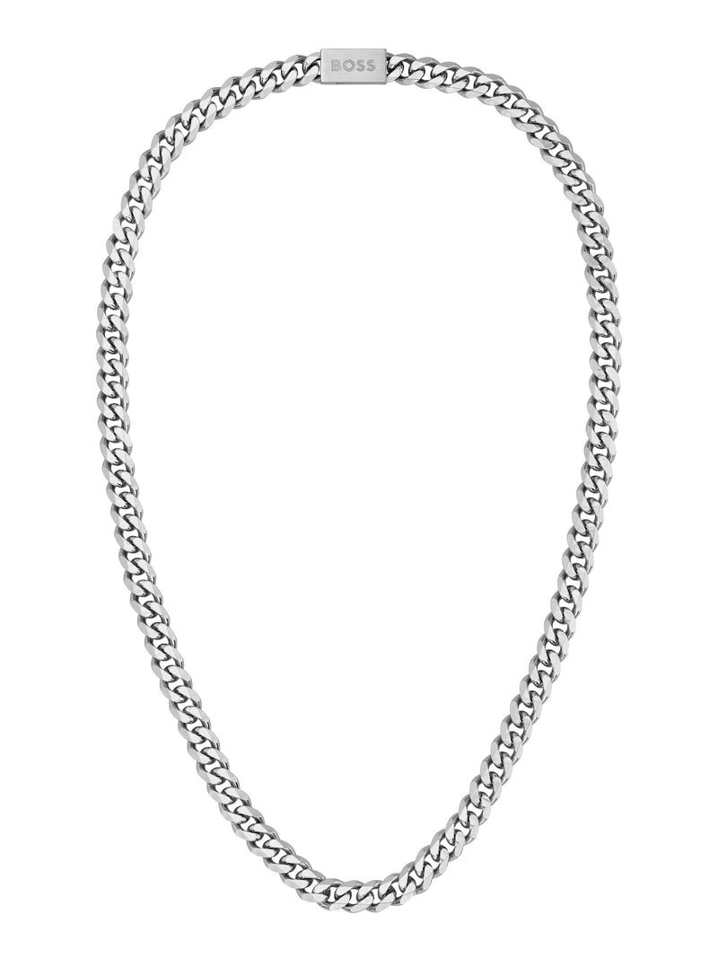 Calvin Klein silver tone men's necklace 24 inches - British product