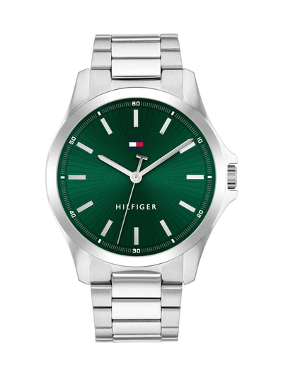 Next Tommy Hilfiger Silver Tone Stainless Steel Bracelet Watch- Buy online at McGrocer